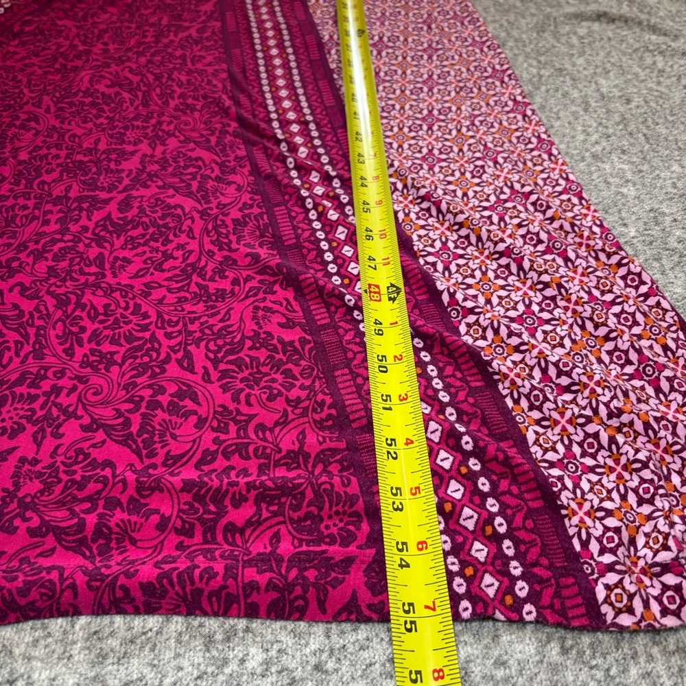 Athleta Women’s Rio Maxi Racerback Dress Small Raspberry Persia Pink Boho - Picture 12 of 12